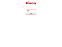 Tablet Screenshot of monitoronline.com.br